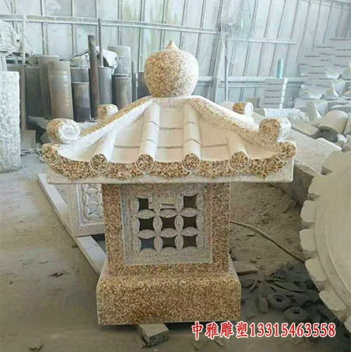 公园青石宫灯雕塑 广州青石灯雕塑厂
